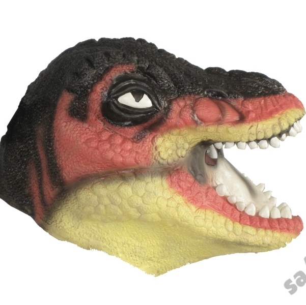 Maska  Dinosaurus - latex