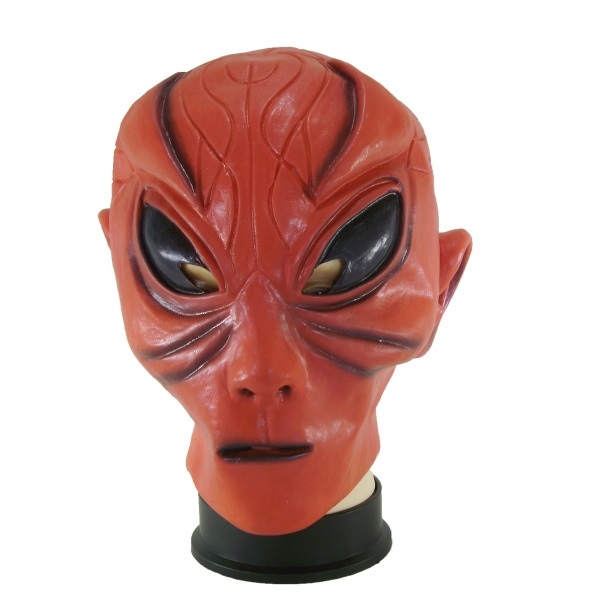 Maska UFO červená - latex