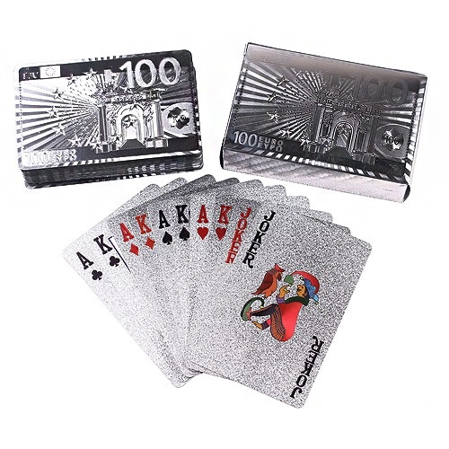 Pokerové karty Silver