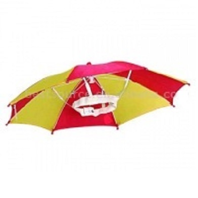 Deštník na hlavu - 31 cm